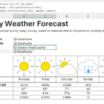 Modelo de Machine Learning que predice el clima usando Python y Excel LAMBDA